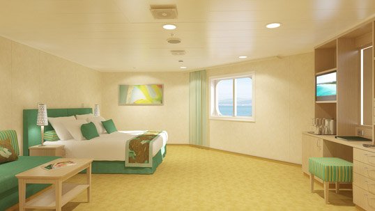 Cabin with window “Cloud 9 Spa Ocean View”