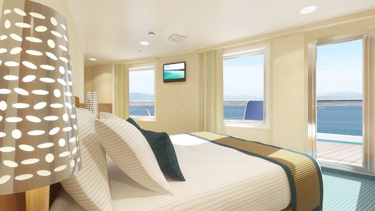 Premium Vista Balcony cabin with balcony