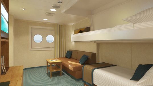 Interior cabin “Interior Upper/Lower”