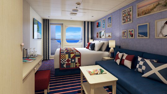 Family Harbor Cove Balcony Cabin