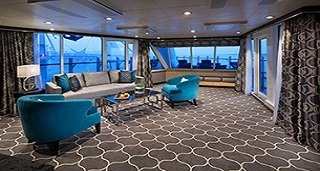 Люкс «Spac AqTheater Suite LgBal 2BR» (76 м² + балкон 72 м²)