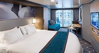 Каюта з балконом «Boardwalk View Balcony» (17 м² + балкон 5 м²)