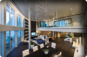 Напівлюкс «Royal Loft Suite з балконом»