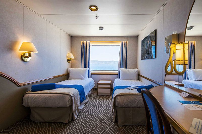 Каюта з вікном «Exterior Stateroom»