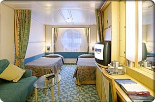Каюта з вікном “Ocean View Stateroom”