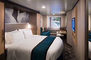 Внутрішня каюта з вікном на Центральний Парк «Central Park View Stateroom»
