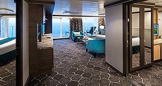 Сьют із 2 спальнями та балконом “Grand Suite - 2 Bedrooms” (54 м² + балкон 22 м²)