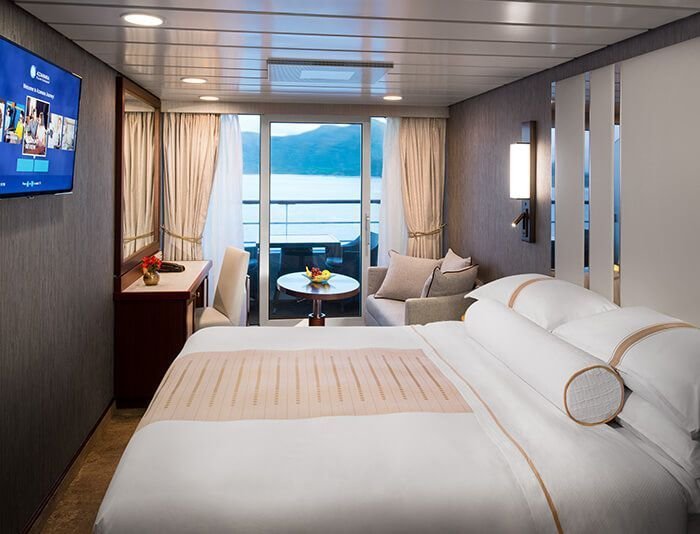 Club Veranda Stateroom with balcony cabin