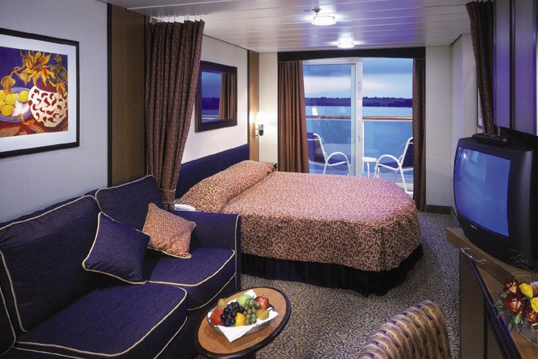 Cabină cu balcon „Deluxe Ocean View Stateroom with Balcony”