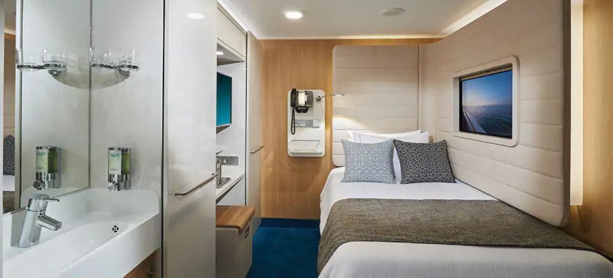 Interior Stateroom “Studio - Connecting Stateroom”