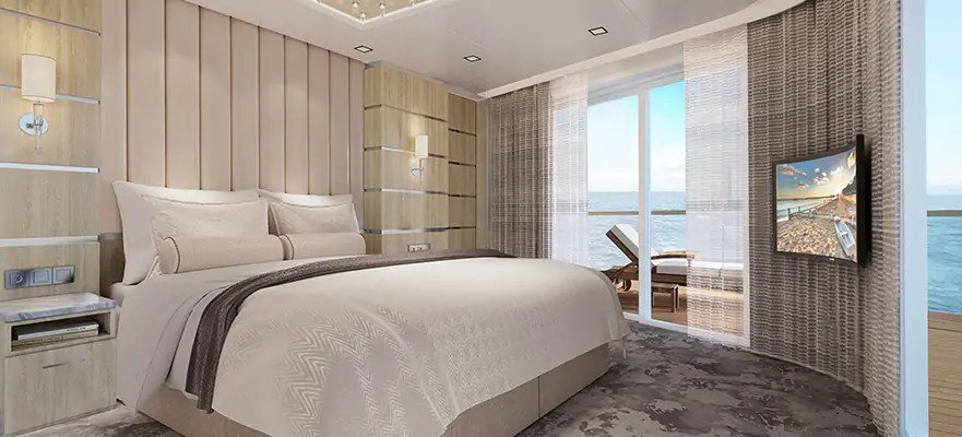 “The Haven Deluxe Owner’s Suite with Large Balcony” suite