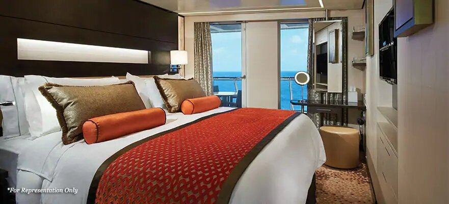“The Haven Aft-Facing Penthouse with Large Balcony” suite