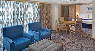 Suită „Grand Suite - 2 dormitoare” (52 m² + balcon 22 m²)