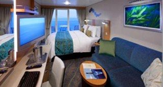 Каюта з балконом «Ocean View Balcony» (17 м² + балкон 5 м²)