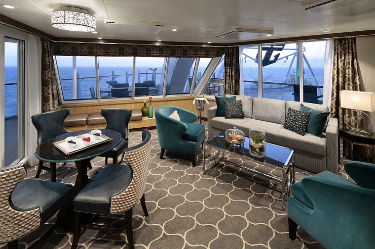Сьют «AquaTheater Suite with Large Balcony - 2 Bedroom»