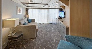 Сьют "Spac Aquatheater Suite 1BRy " (40 м² + balcony 33 м²)