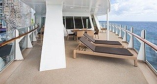 Сьют "Spac AqTheater Suite LgBal 2BR" (76 м² + balcony 72 м²)