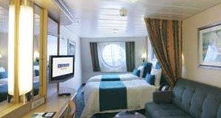 Cabină cu fereastră „Spacious Ocean View” (19 m²)