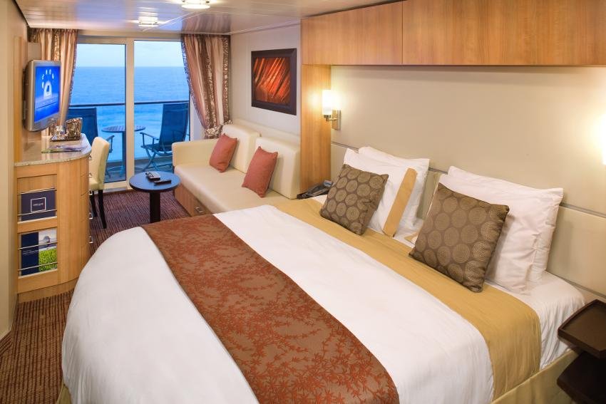 Каюта з балконом «Sunset Veranda Stateroom»