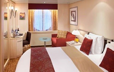 Каюта з вікном «Ocean View Stateroom»