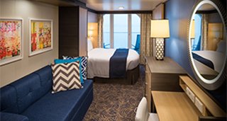 Каюта с балконом "Ocean View Balcony" (18 м² + balcony 5 м²)