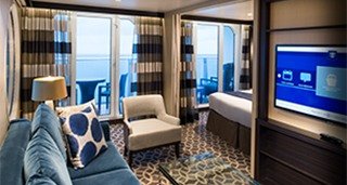 Сьют "Grand Suite - 2 Bedroom" (50 м² + balcony 10 м²)