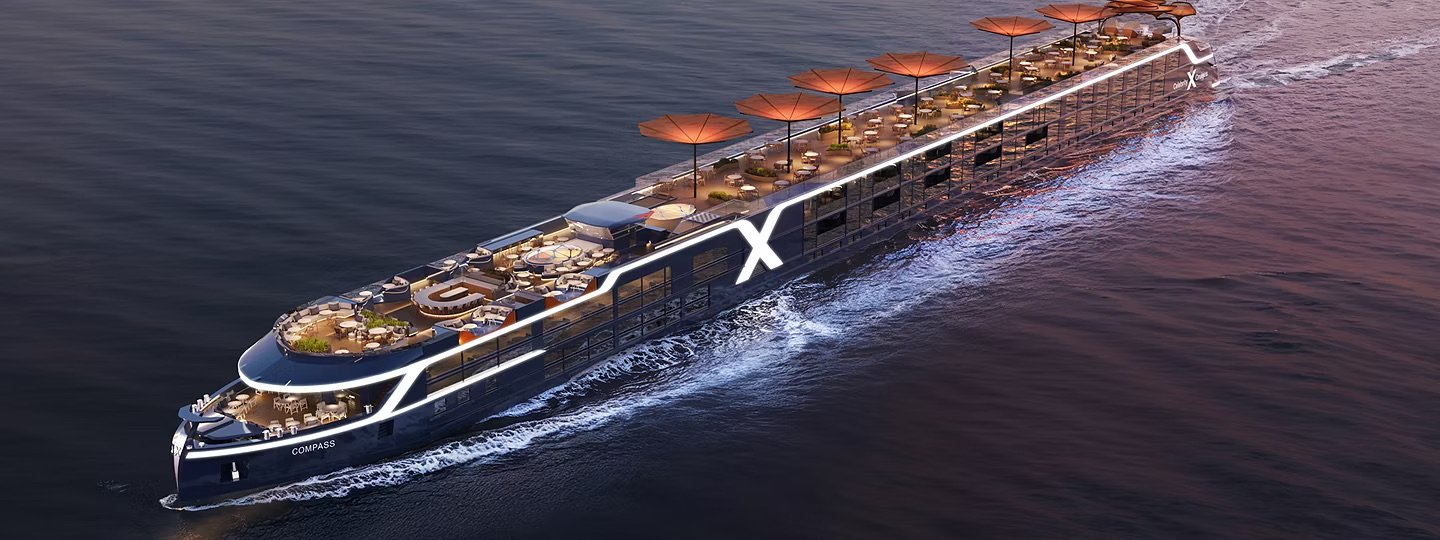 Celebrity Compass was launched for the first time: Celebrity Cruises is entering the river cruise market